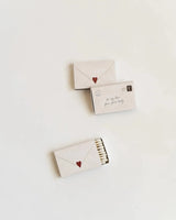 Candles & Matches LOVE LETTER MATCHBOX