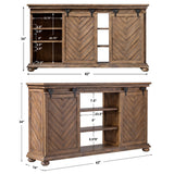 Media Consoles Primalia Barn Door Media Console