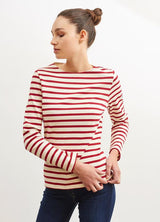 Lifestyle Saint James Meridame Authentic Breton Stripe Shirt