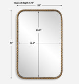 Mirror A Little Knotty Bronze Vanity Mirror