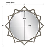 Mirror Abanu Antique Gold Star Mirror