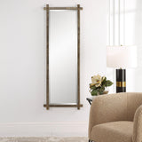 Mirror Abanu Ribbed Gold Dressing Mirror