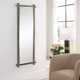 Mirror Abanu Ribbed Gold Dressing Mirror