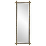 Mirror Abanu Ribbed Gold Dressing Mirror