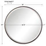 Mirror Ada Round Steel Mirror