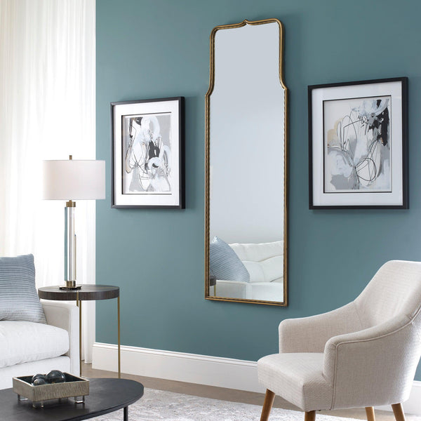 Mirror Adelasia Mirror // Antiqued Gold