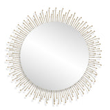 Mirror Aga Round Gold Mirror