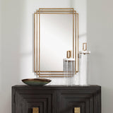 Mirror Amherst Brushed Gold Mirror