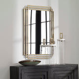 Mirror Amherst Brushed Gold Mirror