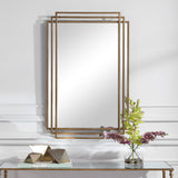 Mirror Amherst Brushed Gold Mirror
