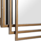 Mirror Amherst Brushed Gold Mirror