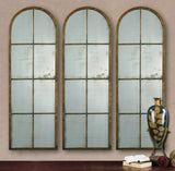 Mirror Amiel Arched Brown Mirror