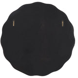 Mirror Aneta Black Round Mirror