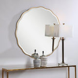 Mirror Aneta Gold Round Mirror