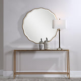Mirror Aneta Gold Round Mirror