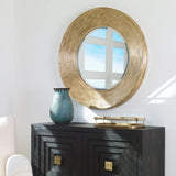 Mirror Archer Gold Wire Round Mirror
