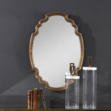 Mirror Ariane Gold Oval Mirror