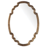 Mirror Ariane Gold Oval Mirror