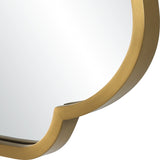 Mirror Athena Brushed Brass Mirror