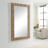 Mirror Ayanna Gray Washed Wood Mirror