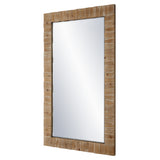 Mirror Ayanna Gray Washed Wood Mirror