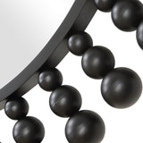 Mirror Aziel Round Black Mirror