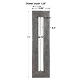 Mirror Bannon Tall Metallic Mirror