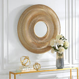 Mirror Bauble Round Gold Mirror