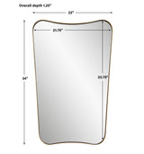 Mirror Belvoir Brass Mirror