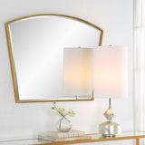 Mirror Boundary Gold Arch Mirror