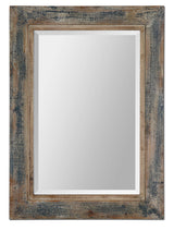 Mirror Bozeman Distressed Blue Mirror