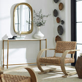 Mirror Bradano Brass Arch Mirror