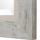 Mirror Branbury Rustic Light Wood Mirror