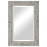 Mirror Branbury Rustic Light Wood Mirror