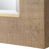 Mirror Bungalow Grass Cloth Mirror