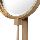 Mirror Button Gold Mirror