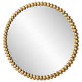 Mirror Byzantine Round Gold Mirror