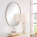 Mirror Cabell Brass Oval Mirror