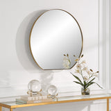 Mirror Cabell Small Brass Mirror