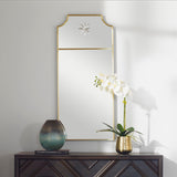 Mirror Caddington Tall Brass Mirror