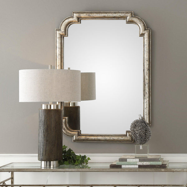 Mirror Calanna Antique Silver Mirror