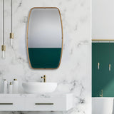 Mirror Canillo Antiqued Gold Mirror