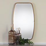 Mirror Canillo Antiqued Gold Mirror