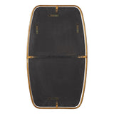 Mirror Canillo Antiqued Gold Mirror