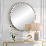 Mirror Canillo Gold Round Mirror