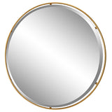 Mirror Canillo Gold Round Mirror