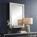 Mirror Cape Whitewashed Rattan Mirror