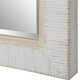 Mirror Cape Whitewashed Rattan Mirror