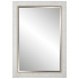 Mirror Cape Whitewashed Rattan Mirror