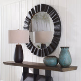 Mirror Caribou Dark Espresso Round Mirror